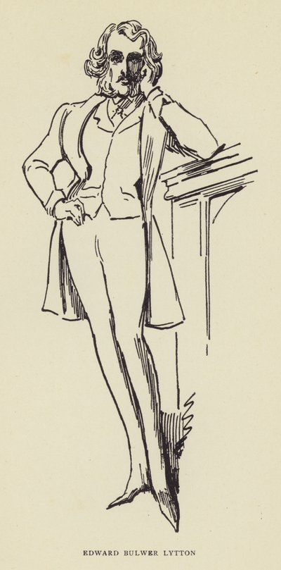 Edward Bulwer Lytton by Harry Furniss
