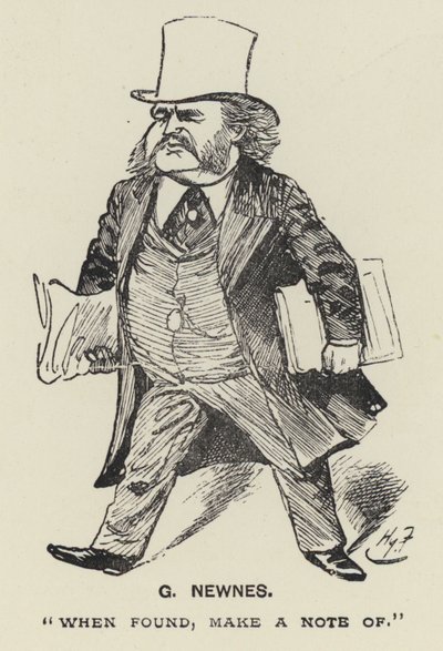 G Newnes by Harry Furniss