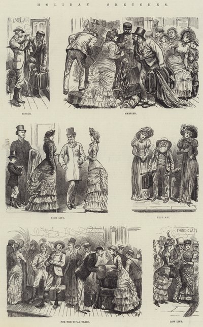Holiday Sketches by Harry Furniss