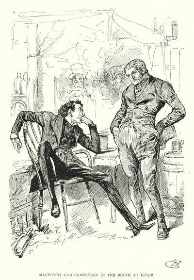 Illustration for Great Expectations by Charles Dickens by Harry Furniss