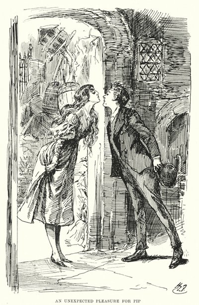 Illustration for Great Expectations by Charles Dickens by Harry Furniss