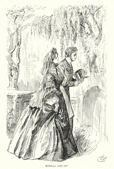 Illustration for Great Expectations by Charles Dickens by Harry Furniss