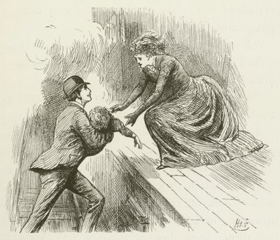 Illustration for Sylvie and Bruno by Lewis Carroll by Harry Furniss