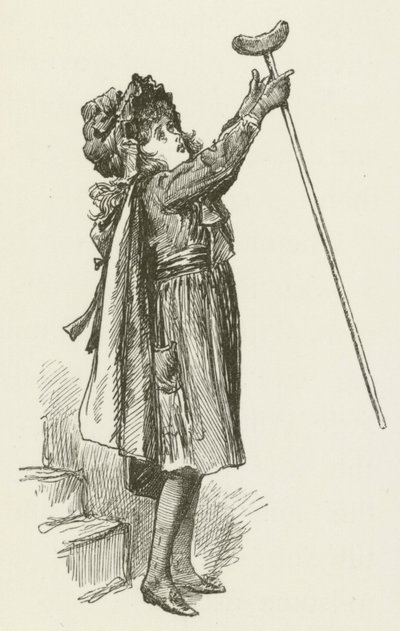 Illustration for Sylvie and Bruno by Harry Furniss