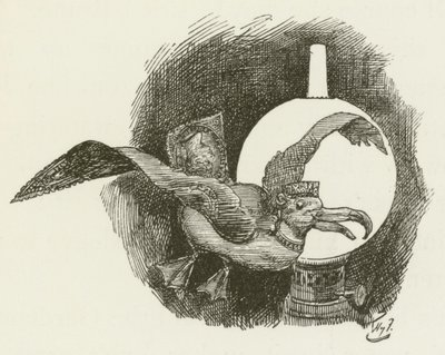 Illustration for Sylvie and Bruno by Harry Furniss
