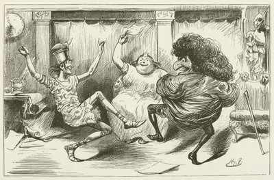 Illustration for Sylvie and Bruno by Harry Furniss