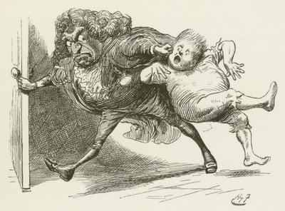 Illustration for Sylvie and Bruno by Harry Furniss