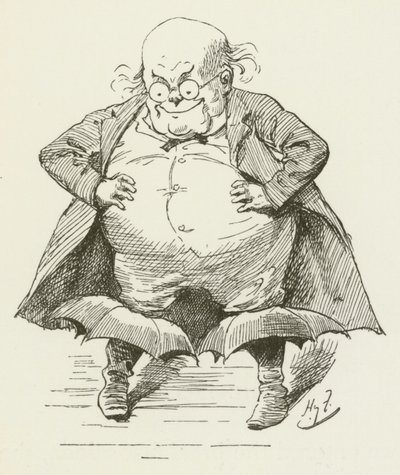 Illustration for Sylvie and Bruno by Harry Furniss
