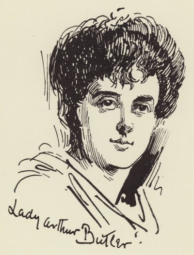 Lady Arthur Butler by Harry Furniss