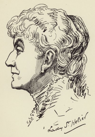Lady St Helier by Harry Furniss