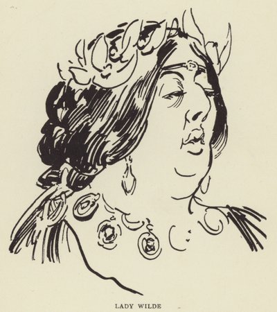 Lady Wilde by Harry Furniss