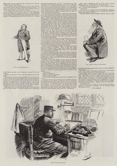 Life in Parliament, Strangers in the House by Harry Furniss