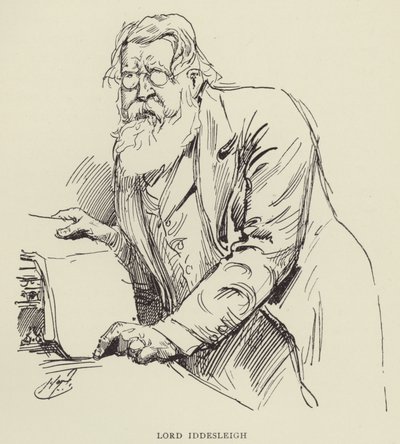 Lord Iddesleigh by Harry Furniss