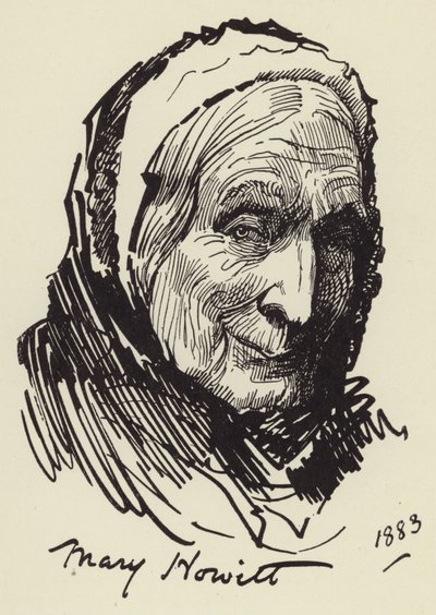 Mary Howitt by Harry Furniss