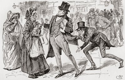 Mr. Jaggers and His Clients by Harry Furniss