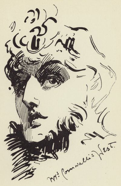 Mrs Cornwallis West by Harry Furniss
