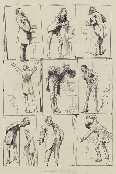 Political Valentines by Harry Furniss