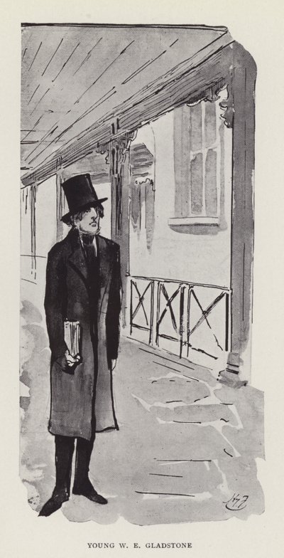 Young W. E. Gladstone by Harry Furniss