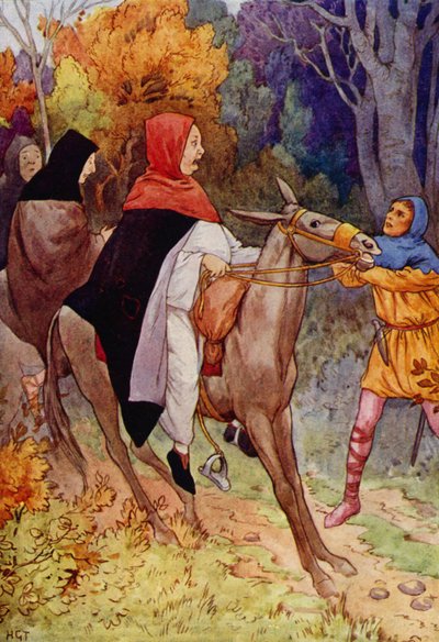 Abbot Hugo had barely spoken when his rein was seized by Harry George Theaker