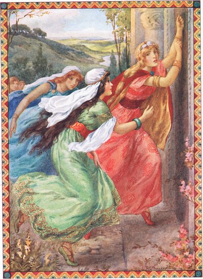 Emer reached the door first (from the Champions Portion) by Harry George Theaker