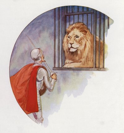 Illustration for Don Quixote by Harry George Theaker