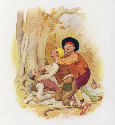 Illustration for Don Quixote by Harry George Theaker