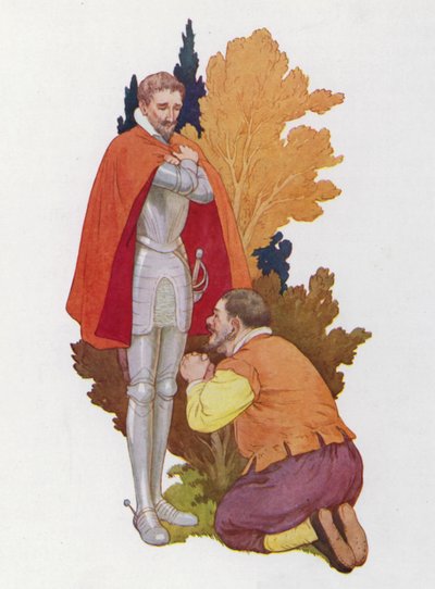 Illustration for Don Quixote by Harry George Theaker