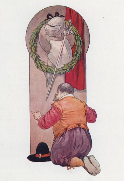 Illustration for Don Quixote by Harry George Theaker