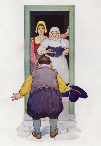 Illustration for Don Quixote by Harry George Theaker