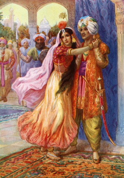 "Let me Share Thine Exile" by Harry George Theaker
