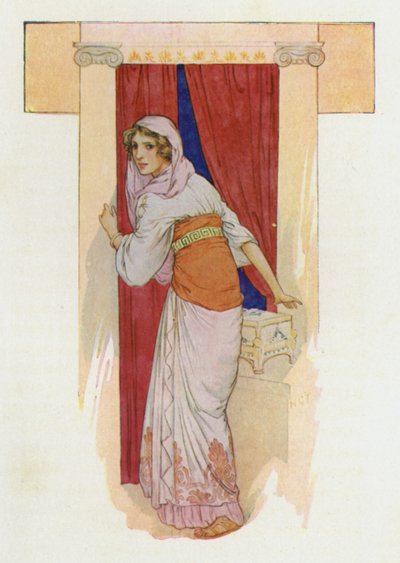 Pandora could restrain herself no longer by Harry George Theaker
