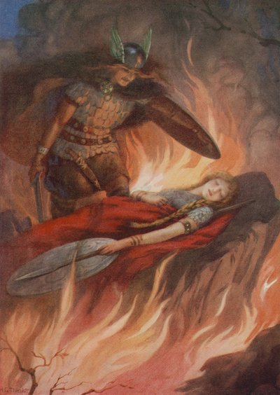 Sigurd and Brynhild, from 