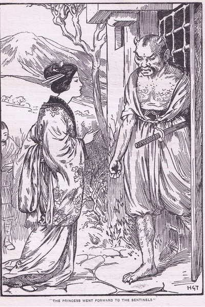 The princess went forward to the Sentinels by Harry George Theaker