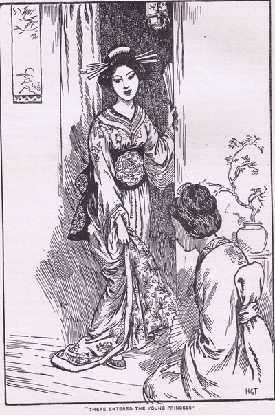 There entered the young princess (from the Bowl Wearing Princess) by Harry George Theaker