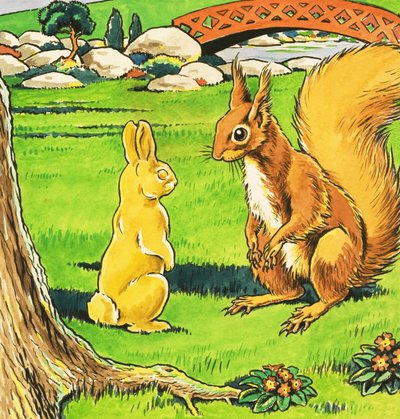 Little Red Squirrel by Harry M. Pettit