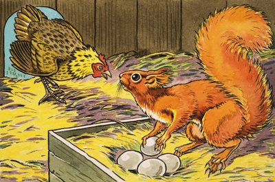 Little Red Squirrel by Harry M. Pettit
