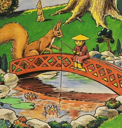 Little Red Squirrel by Harry M. Pettit