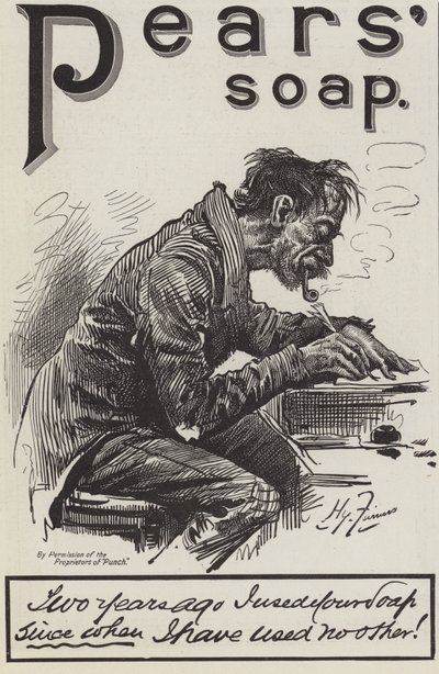 Advertisement for Pears Soap by Harry after Furniss