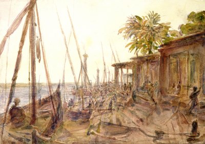 View of the Nile by Hector Horeau