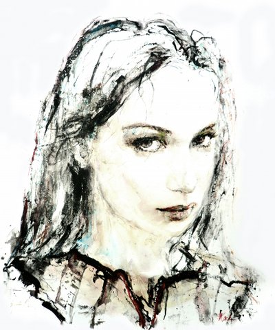Captivating Female Portrait by Hein Kocken