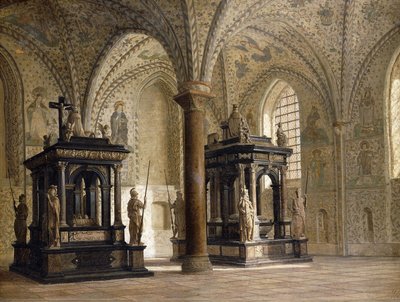 Roskilde Cathedral, Denmark by Heinrich Hansen