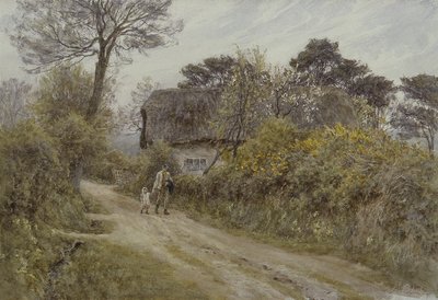 A Cottage in the Isle of Wight by Helen Allingham