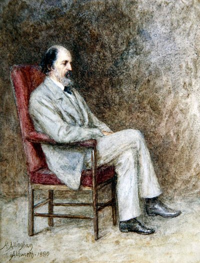 Alfred, Lord Tennyson by Helen Allingham