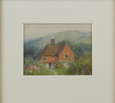 Brick Cottage by Helen Allingham
