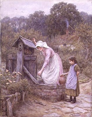 Fetching Water by Helen Allingham
