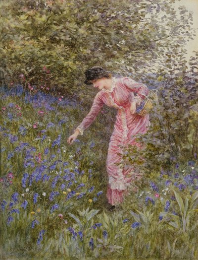 Gathering Bluebells by Helen Allingham