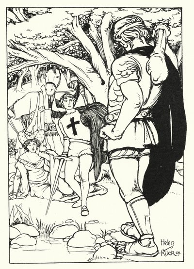Red Cross meets the Giant Orgoglio by Helen S. Kuck