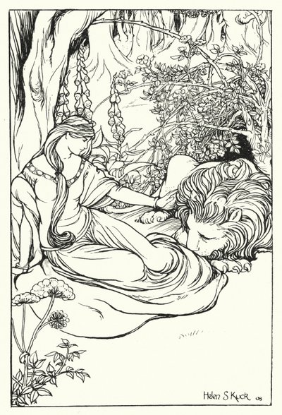 Una and the Lion by Helen S. Kuck