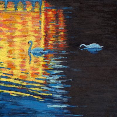 Molten Gold, 2016 by Helen White