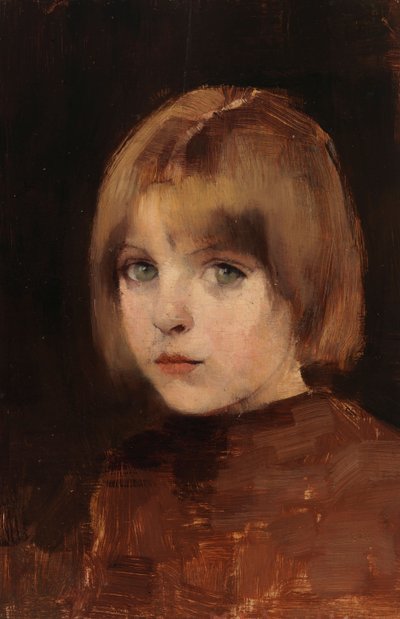 Head of a Girl by Helene Schjerfbeck